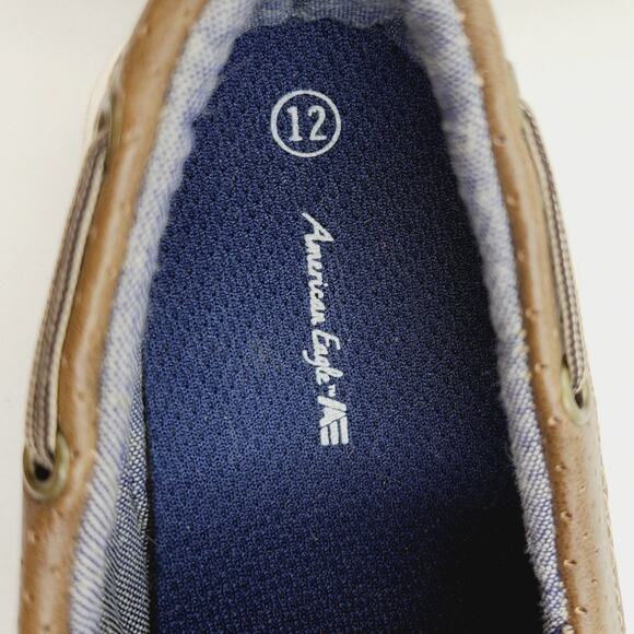 Boy's American Eagle Brown Boat Shoe, YOUTH Size 12, EUC - Picture 8 of 9